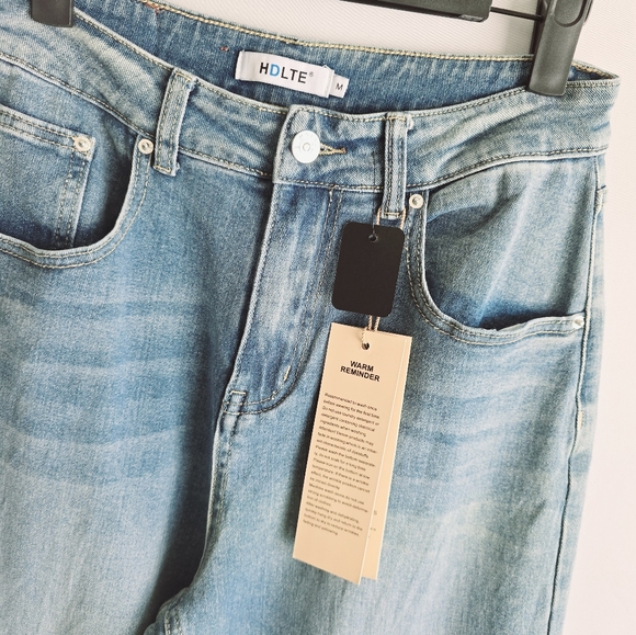 NWT! HDLTE Boyfriend Jeans - Picture 3 of 4